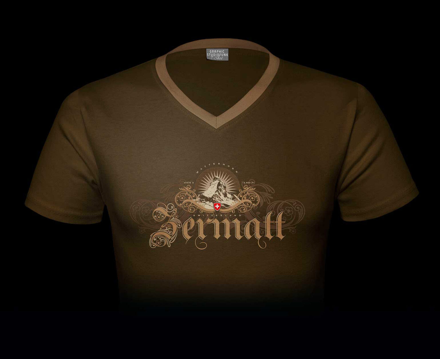 t shirt cervin3 blackweb